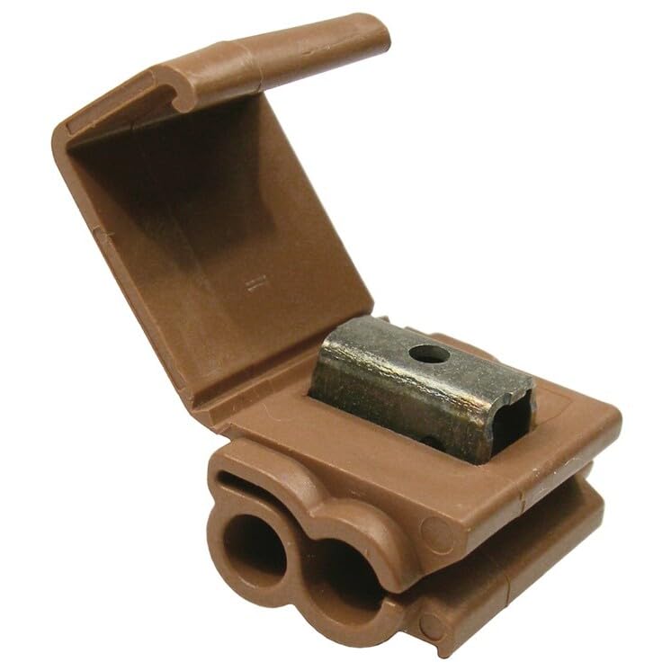 Pico 1561QT 18-10 AWG (Brown) Electrical Wiring Hot Line Quick Splice/Tap-In 1 Per Package