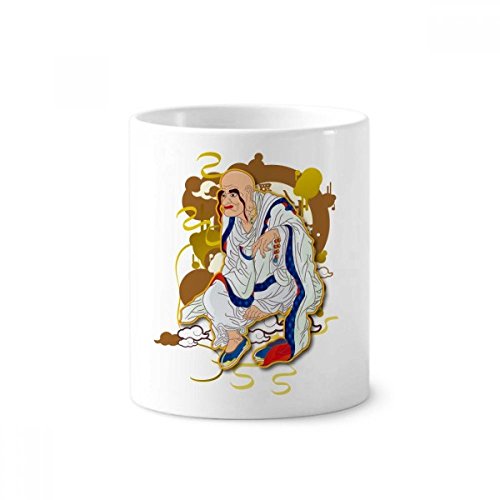 Tasse bouddhisme en céramique 350ml, le cadeau culturel idéal pour bureau