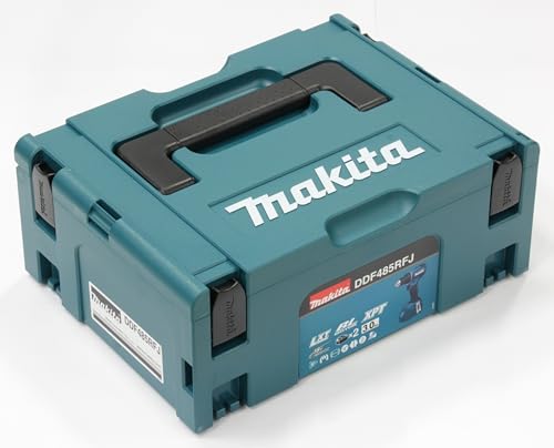 Perceuse visseuse 18V LXT (2x3,0 Ah) en MAKPAC - MAKITA DDF485RFJ