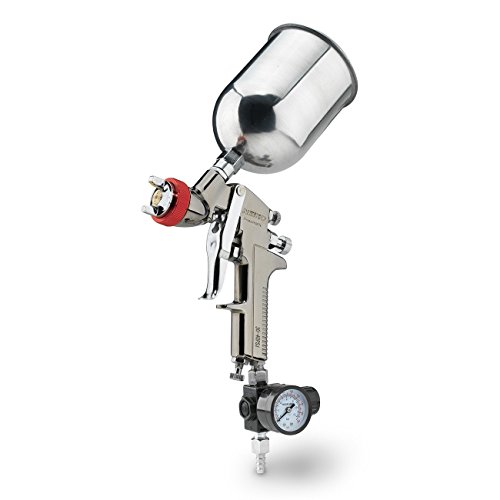 NEIKO 31216A HVLP Gravity Feed Air Spray Paint Gun | 2.0 mm Nozzle Size | 600 cc | Air Gauge Regulator NEIKO 31216A HVLP Gravity Feed Air Spray Paint Gun | 2.0 mm Nozzle Size | 600 cc | Air Gauge Regulator