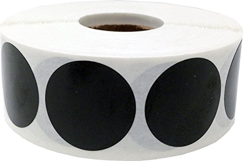 Étiquettes FBA noir de 2,5 cm pour codage couleur