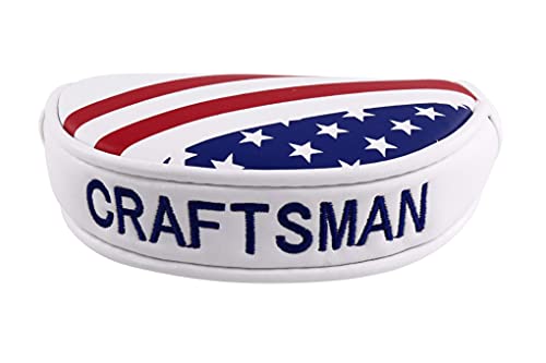 Craftsman Golf Stars And Stripes Usa Semi Half-Mallet Headcover For Scotty Cameron Odyssey Taylormade Rossa Putter (For Center Shaft Putter) #TOP6