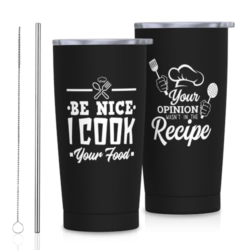 Vagaus Chef Gifts for Men, Chef Tumbler 20oz, Cooking Lovers