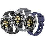 3 Cinturini per Huawei Watch GT 7/6/5/4 46mm, GT7 Pro/GT6 Pro/GT5 Pro 46mm