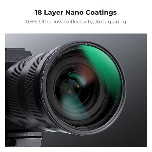 K&F CONCEPT 49mm Black Diffusion 1/4 & Variable ND2-ND32 Filter Cinematic Mist Effect Neutral Density 2-in-1 Lens Filter AGC Optical Glass Multi-Coated (Nano-K Series) by K&F CONCEPT - Image 6