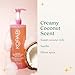 Kopari Jumbo Coconut Hydrating Body Wash with Organic Coconut Water, Sea Kelp and Aloe Vera, Luxurious Gel to Foam, Sweet Coconut & Vanilla, 25 oz