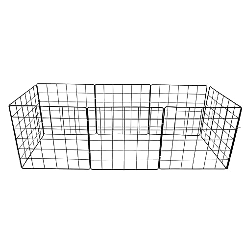 Cercadinho Para Cachorro Proteção Para Gato 8 Telas 30x30cm + Abraçadeiras + Fixadores