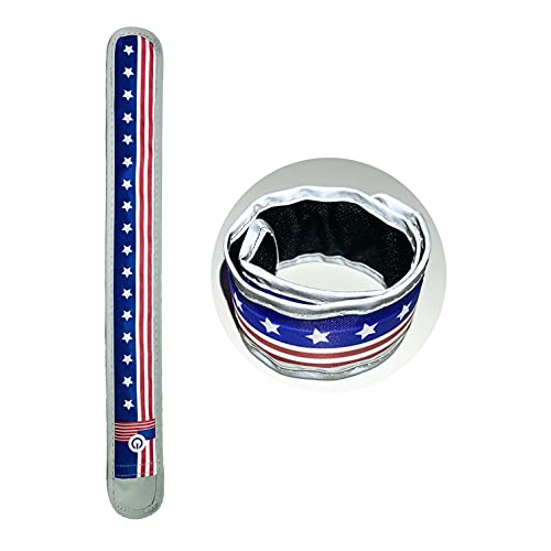 LED Slap Bracelets Light Up Armband Reflective Gear Wrist Band, Night Safety Belt for Men Women Kids Cycling Walking Running Concert Camping Christmas Halloween Birthday Gift Present – 1 White Light