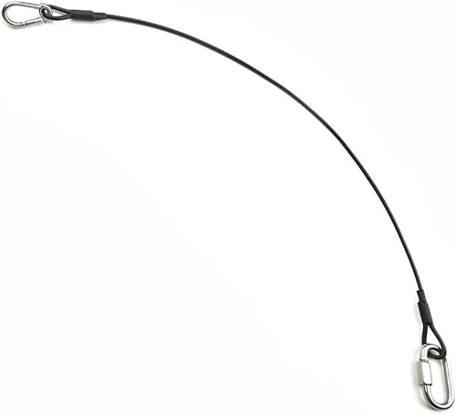 Miniatura 9 de Sonku - Paquete de 2 cinturones de seguridad de automóvil para perros, correas de seguridad de cable de acero a prueba para perros pequeños,