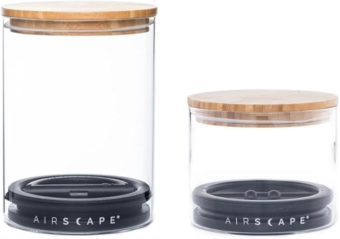 AirScape Glass Storage Canister - Set of 2