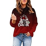 PTLLEND Lustige Tshirts FüR Frauen Long Sleeves Shirt Damen Damen Sweatshirt Rundhals Langarmshirt Streifen Pullover Herbst Winter Bluse Tops Oberteile Tunika Lang Tops Lose Bluse Tshirt Freizeit Dr