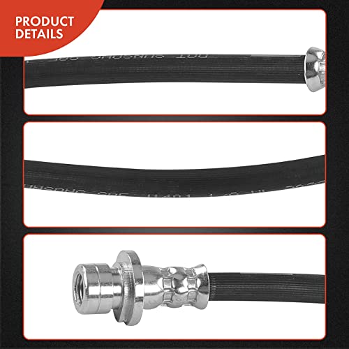 A-Premium Rear Brake Hydraulic Hose Compatible with Honda by A-Premium - Used condition - Image 5