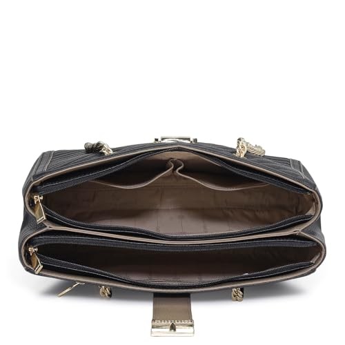 Image of Da Milano Leather Shoulder Bag for Women (00194C)