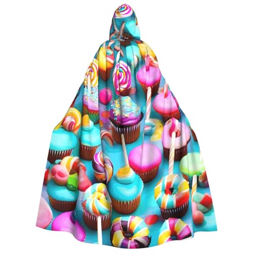 Cape à capuche Halloween et Noël à motif gourmand pour illuminer vos fêtes
