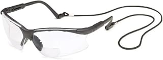 Gateway Safety 16MC10 Scorpion MAG Safety Glasses, 1.0 Diopter Magnification, Clear Lens, Black Frame