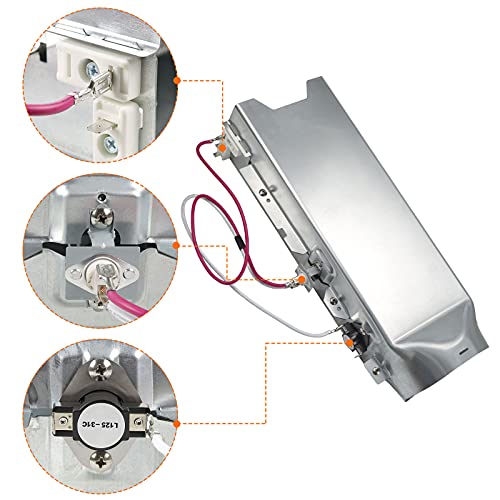 𝟮𝟬𝟮𝟲 𝙐𝙥𝙜𝙧𝙖𝙙𝙚𝙙 5301EL1001A Dryer Heating Element Compatible with L-G Ken-more Dryer by puxyblue Replaces 4980461 AP4438941 PS3527788 EAP3527788 5301EL1001J 5301EL1001E 5301EL1001G by puxyblue - Image 2