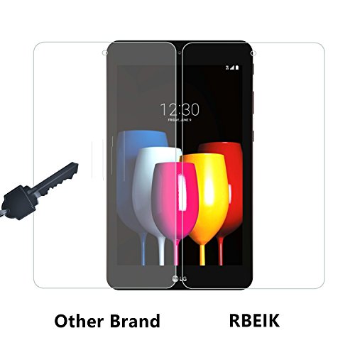Rbeik Lg G Pad X2 8.0 Plus Screen Protector Glass - 9H Hardness Scratch Resistant Bubble Free Tempered Glass Screen Protector For T-Mobile Lg G Pad X Ii 8.0 Plus V530 8-Inch Tablet 2017 Released #TOP2