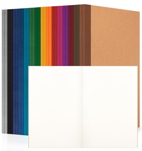 Carnets vierges A5 pour dessiner et écrire librement sans lignes