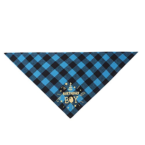 Dog Birthday Party Set, Dog Birthday Bandana Triangle Scarf with Cute Dog Birthday Number Hat Dog Birthday Banner for… - Image 5