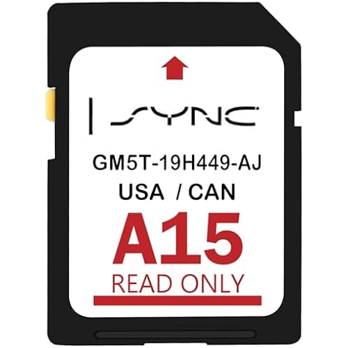 2026 Latest A15 Navigation SD Card Compatible with Ford/Lincoln