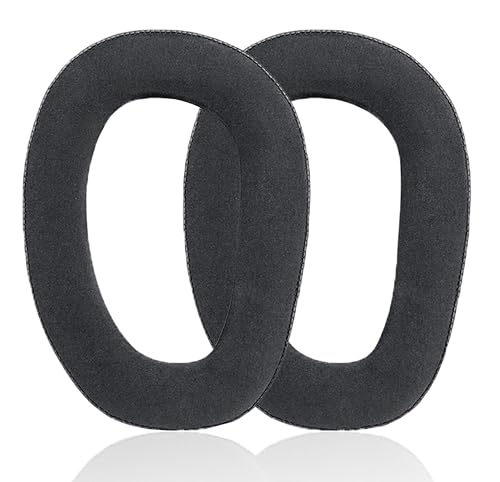 Almohadillas de repuesto compatibles con audífonos Sennheiser GSP 370 | Negro/Gel hielo de alta densidad que aísla el sonido, almohadillas suaves miniatura 1