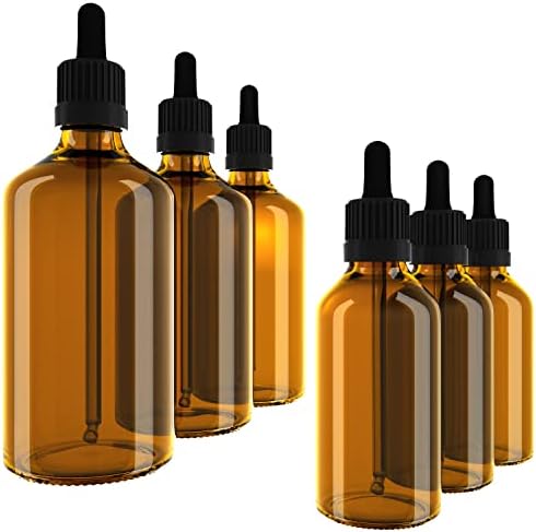 3ml Mini Pipettenflasche Aus Braunglas, Pipette Schwarz - Foto 9