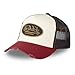Produktbild Von Dutch Kappe für Damen und Herren, Trucker-Kappe, Grau, verstellbar, Beige/Rot/Schwarz, Einheitsgröße