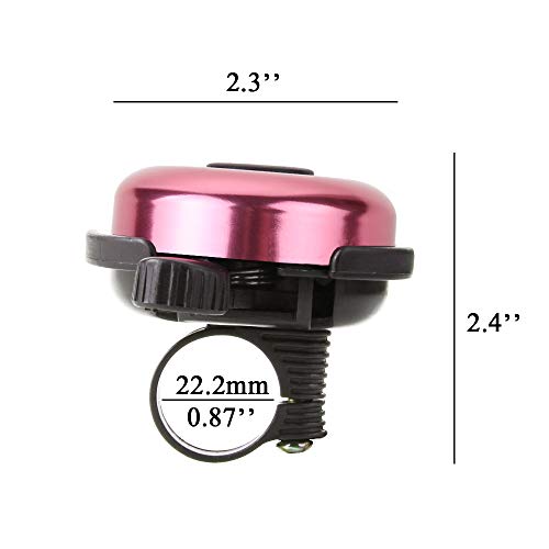 Bike Bell, Loud Sound Bicycle Bell Kids Girls Boys (Pink) #TOP3