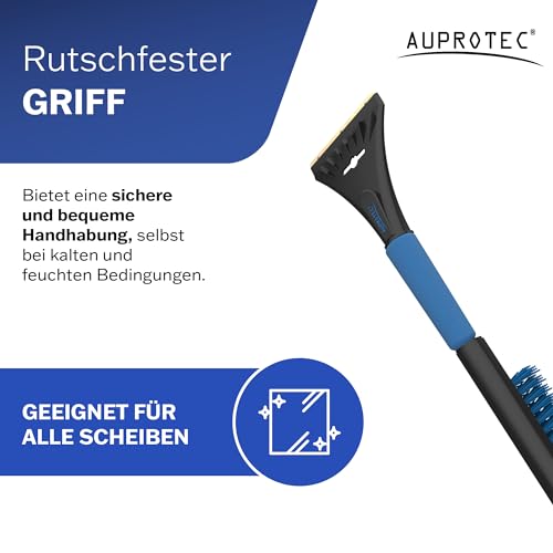 Auprotec Schneebesen und Eiskratzer für Autos mit Messingklinge