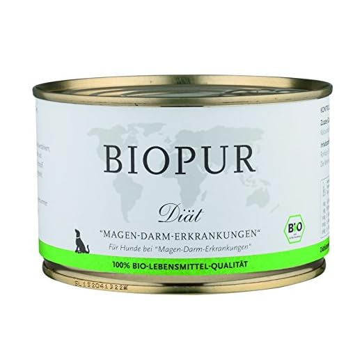Biopur Bio Diätfutter Magen- und Darmerkrankungen 400g, 6er Pack (6 x 400 g)