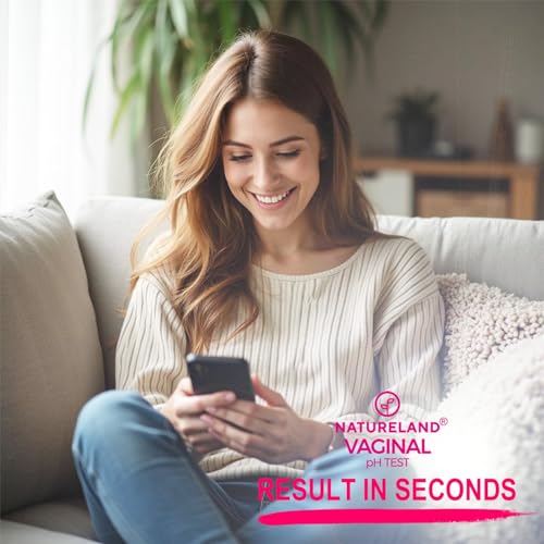 NATURELAND Feminine pH Test Strips Value Pack - Vaginal Health Monitor for Acidity & Alkalinity Balance, Quick & Accurate (120 Count) - Thumbnail 6