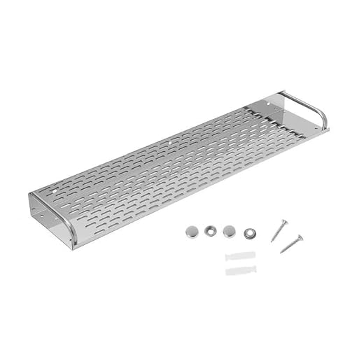 YUANCHUTOP Stainless Steel Kitchen Bathroom Shelf Wall-mounted Storage Rack Single Layer(50cm)
