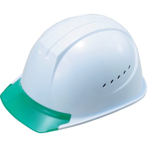 タニザワ エアライト搭載ヘルメット通気孔付き(PC製・透明ひさし型) 1610JZVV3W3J