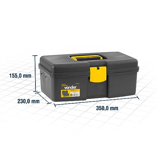 Caixa Plástica VD 1002, com 1 Bandeja, Vonder VDO2679