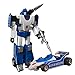 JIGFLY Trasformatore Mirage, Cybertron Autobot G1 Animato trasformante trasformante Modello Auto Modello Robot Giocattolo , Ko. Figura d'azione della Versione.