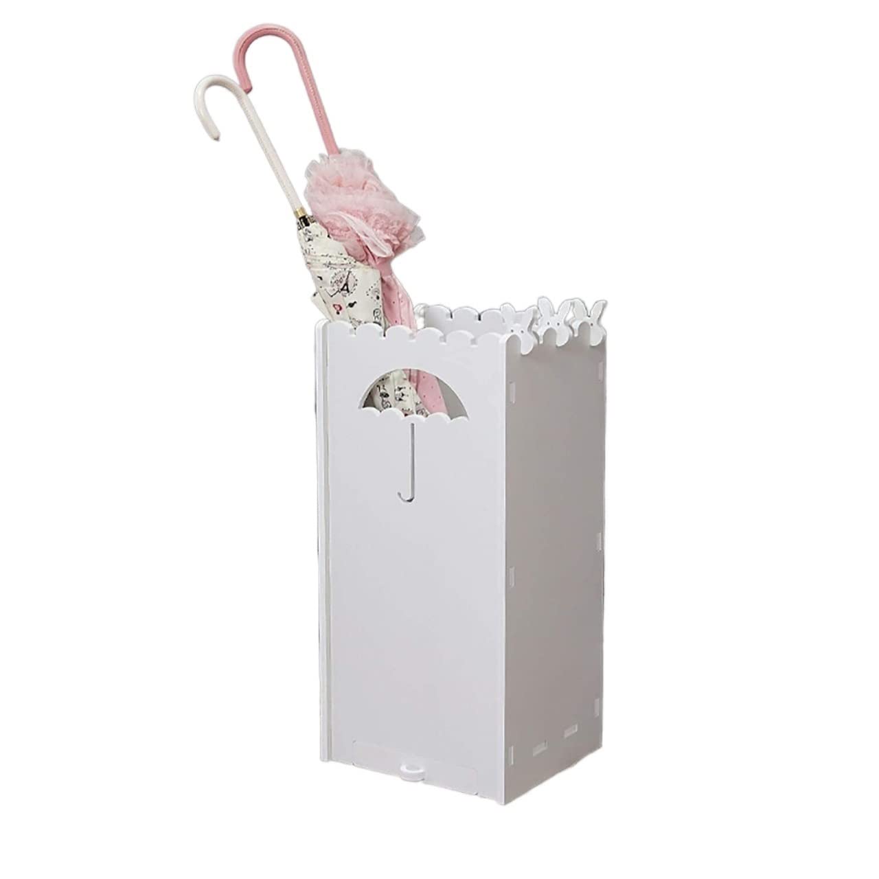Porte-parapluie design carré pour une décoration de bureau et maison soignée