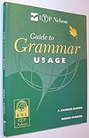 Guide to Grammar Usage 017605619X Book Cover
