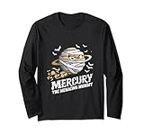 Mercury the Menacing Mummy Halloween Planets Matching Long Sleeve T-Shirt