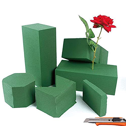 LOMIMOS 10PCS Floral Foam Bricks,Florist Blocks Supplies for Flower Arrangement DIY Craft - Thumbnail 7