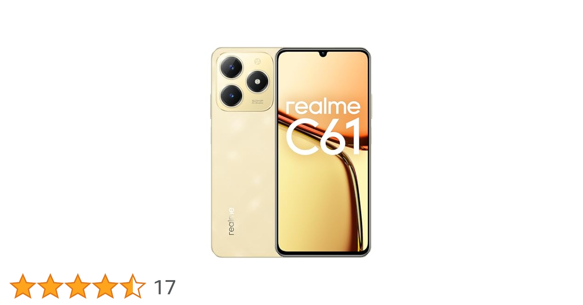 Realme C61 4G 6GB/128GB Gold (Sparkle Gold) Dual SIM