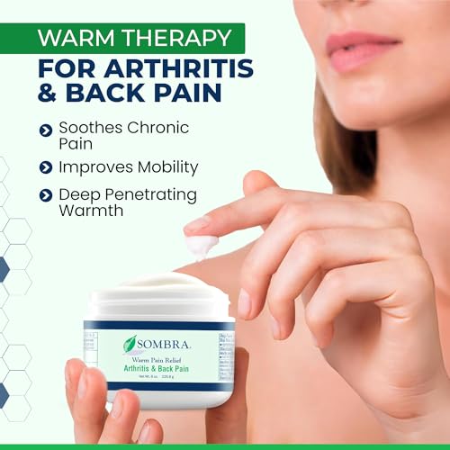 image for Sombra Warm & Cool Pain Relief Gel, Warm Relief for Arthritis and Chro