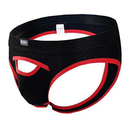 Calzoncillos Boxer Hombre, Lanskirt Lenceria Hombre Sexy Ropa Interior Eróticos Pantalones Crota Calzoncillos de Primavera Tanga Suave G-String Elástico Bragas Briefs de Hueca