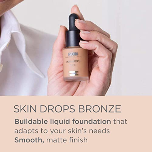Isdin Skin Drops, Face And Body Makeup Lightweight And High Coverage Foundation, Bronze Shade For Medium Skin Tone… #TOP2