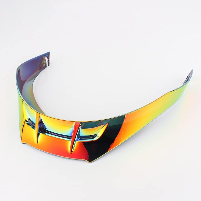 Funda de alerón para casco de motocicleta, tiras de visera, accesorios de casco para AGV Pista GPR GPRR (rojo aurora claro)