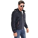 zwei Innentaschen Daniel Hechter Herren Blouson Jacke, Blau (Marineblau 680), XX-Large (Herstellergröße: 56)