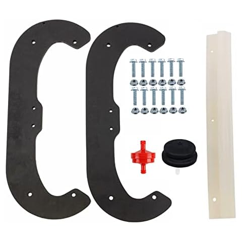 MDAIRC for Toro 84-1980 KIT CCR Powerlite Snowthrower Paddles(84-1980x2), Scraper(75-8780) Cover