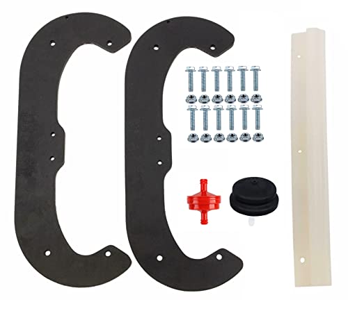 MDAIRC for Toro 84-1980 KIT CCR Powerlite Snowthrower Paddles(84-1980x2) Scraper(75-8780)