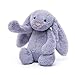 Jellycat Bashful Viola Bunny Stuffed Animal, Medium 12 inches - Rabbit & Bunny Plush Toy - Classic Children's Gift