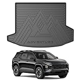 Cacartist Cargo Liner Custom Fit for Chevy Equinox/GMC Terrain 2025 2026 Accessories Trunk Liner All Weather Waterproof Trunk Mat TPE 3D Heavy Duty Rear Trunk Tray Black