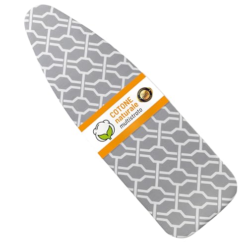 Stiro Hero - Copriasse Da Stiro Universale, Imbottito, Regolabile e Cuciture Rinforzate, In Cotone